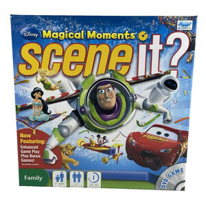 Disney Scene it? Magical Moments DVD Family Game Screenlife 2011 COMPLETE